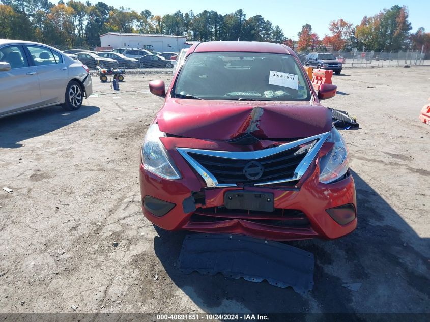 2018 Nissan Versa 1.6 S+ VIN: 3N1CN7AP9JL855015 Lot: 40691851