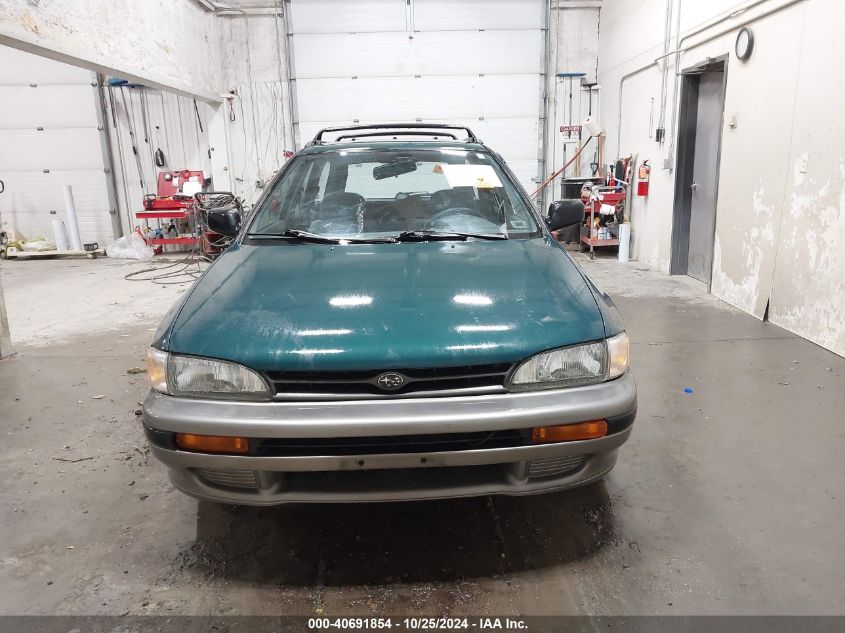 1995 Subaru Impreza L Plus/Outback VIN: JF1GF2356SG800740 Lot: 40691854