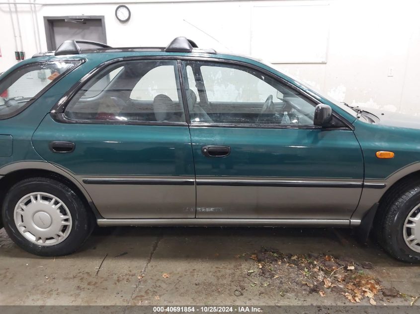 1995 Subaru Impreza L Plus/Outback VIN: JF1GF2356SG800740 Lot: 40691854