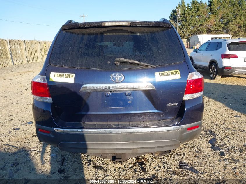 2012 Toyota Highlander Limited V6 VIN: 5TDDK3EH0CS127005 Lot: 40691886