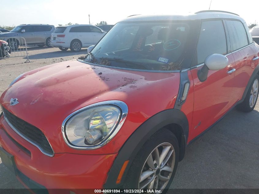 2011 Mini Cooper S Countryman VIN: WMWZC5C58BWL53974 Lot: 40691894