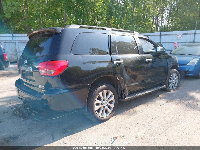 Vin: 5tdjw5g12bs042247, lot: 41181219, toyota sequoia limited 5.7l v8 20114