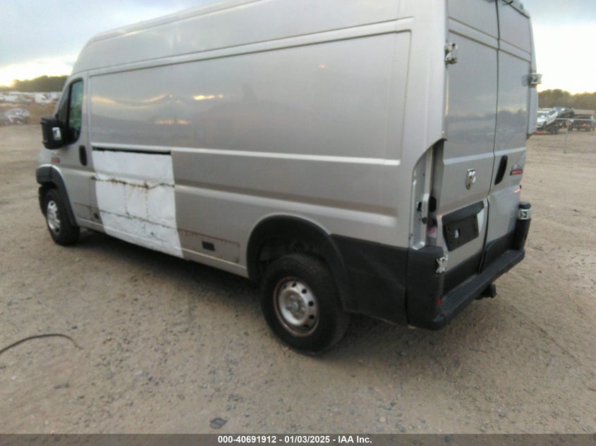 Vin: 3c6trvdg9ke503356, lot: 41181236, ram promaster 2500 high roof 159 wb 20193