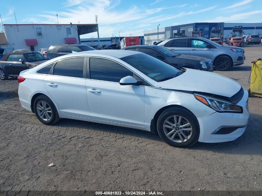 2016 Hyundai Sonata Se VIN: 5NPE24AF5GH289142 Lot: 40691923