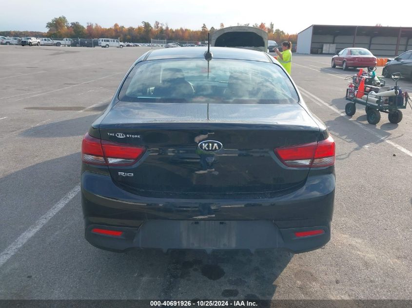 2020 Kia Rio Lx VIN: 3KPA24AD6LE266254 Lot: 40691926