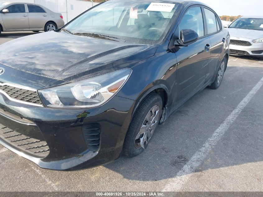 2020 Kia Rio Lx VIN: 3KPA24AD6LE266254 Lot: 40691926