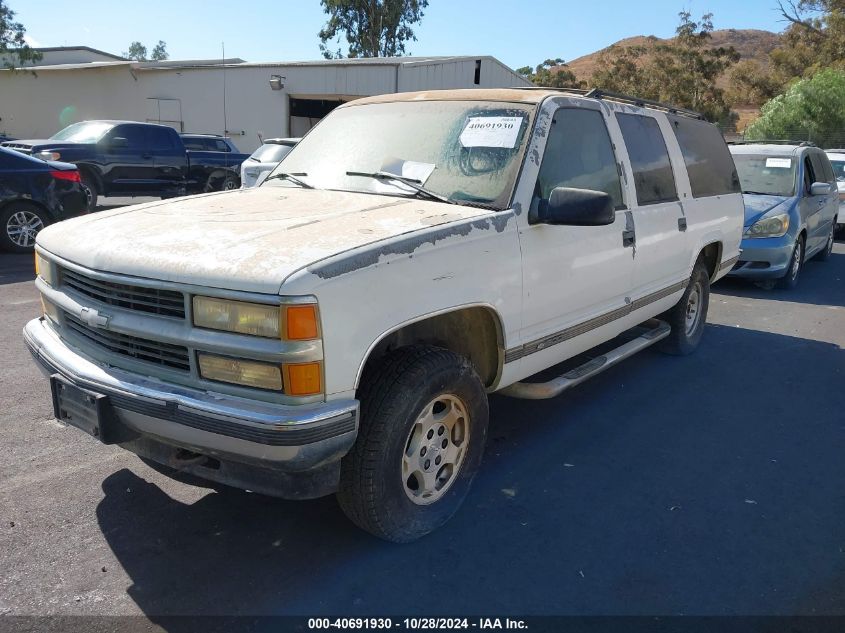 1995 Chevrolet Suburban K1500 VIN: 1GNFK16K7SJ388691 Lot: 40691930