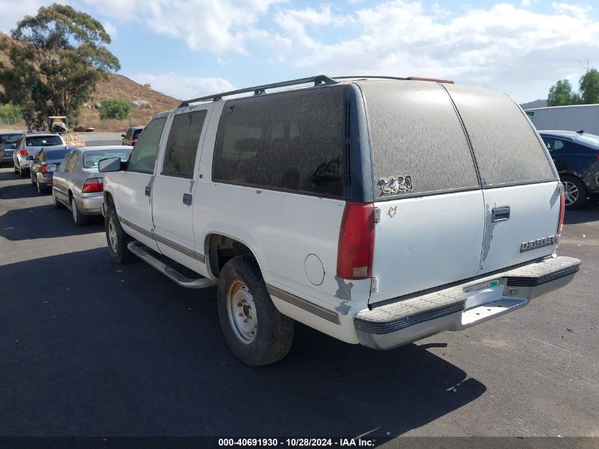 1995 Chevrolet Suburban K1500 VIN: 1GNFK16K7SJ388691 Lot: 40691930