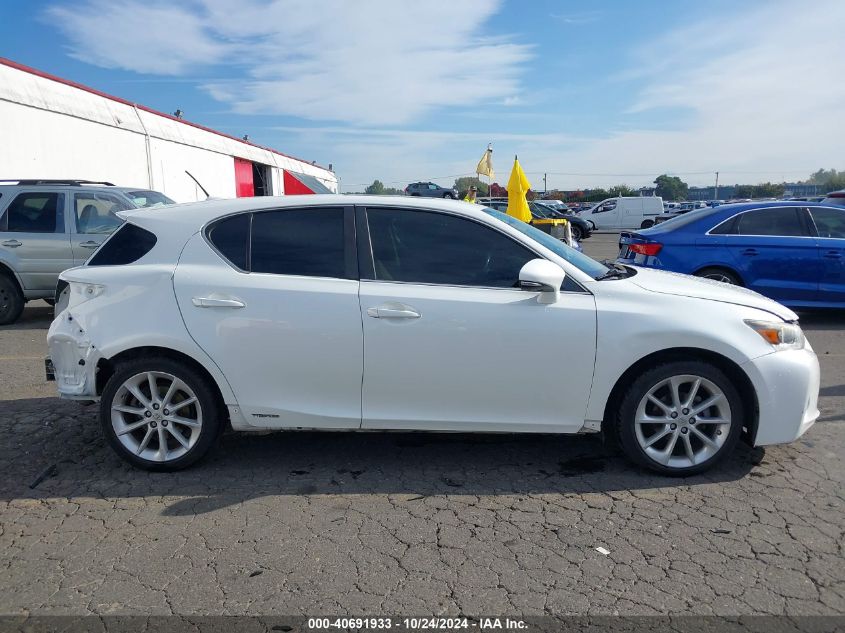 2013 Lexus Ct 200H VIN: JTHKD5BH9D2173411 Lot: 40691933