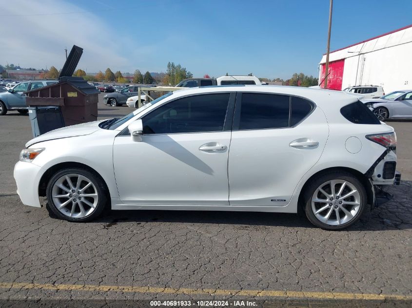 2013 Lexus Ct 200H VIN: JTHKD5BH9D2173411 Lot: 40691933