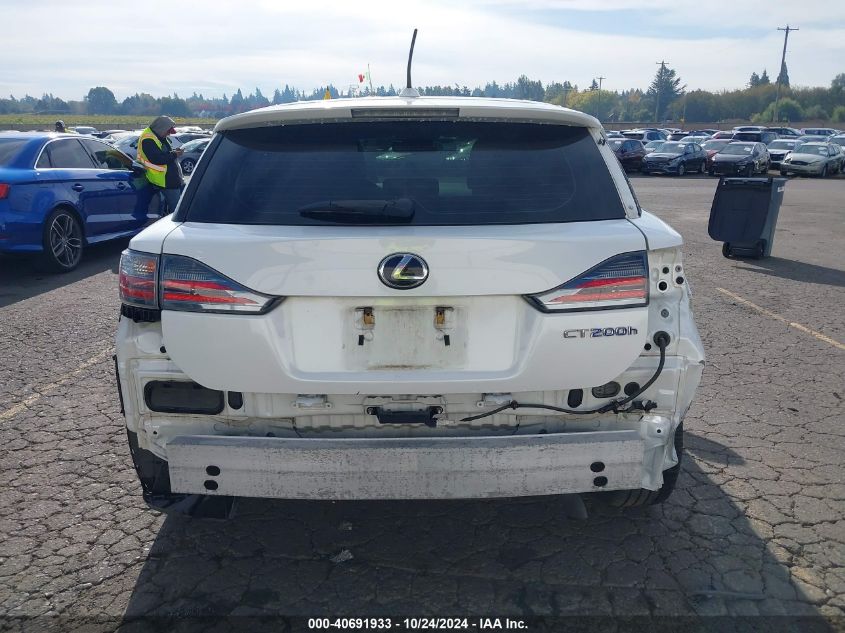 2013 Lexus Ct 200H VIN: JTHKD5BH9D2173411 Lot: 40691933