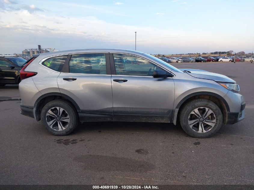 2021 Honda Cr-V Awd Lx VIN: 5J6RW2H25ML019942 Lot: 40691939