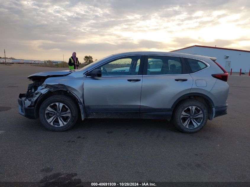 2021 Honda Cr-V Awd Lx VIN: 5J6RW2H25ML019942 Lot: 40691939