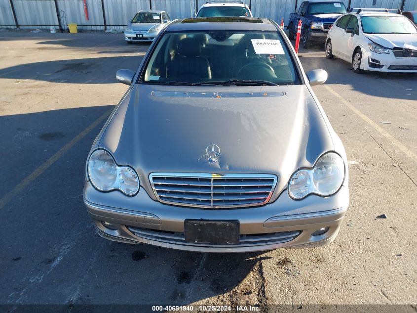 2007 Mercedes-Benz C 280 Luxury 4Matic VIN: WDBRF92H97F902181 Lot: 40691940