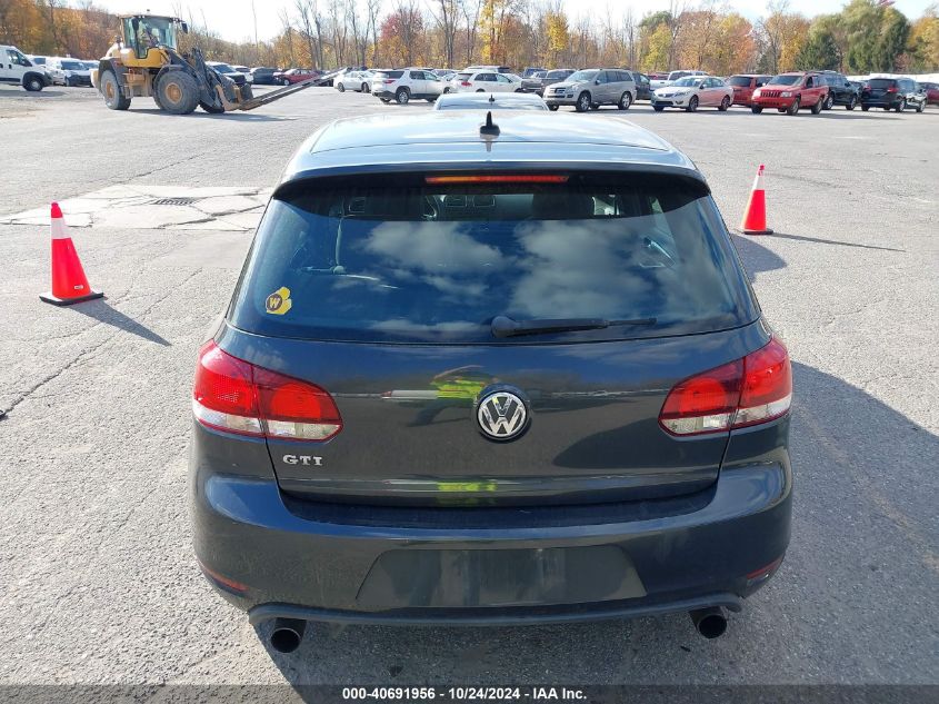 2011 Volkswagen Gti 4-Door (A6) VIN: WVWHV7AJ8BW163984 Lot: 40691956