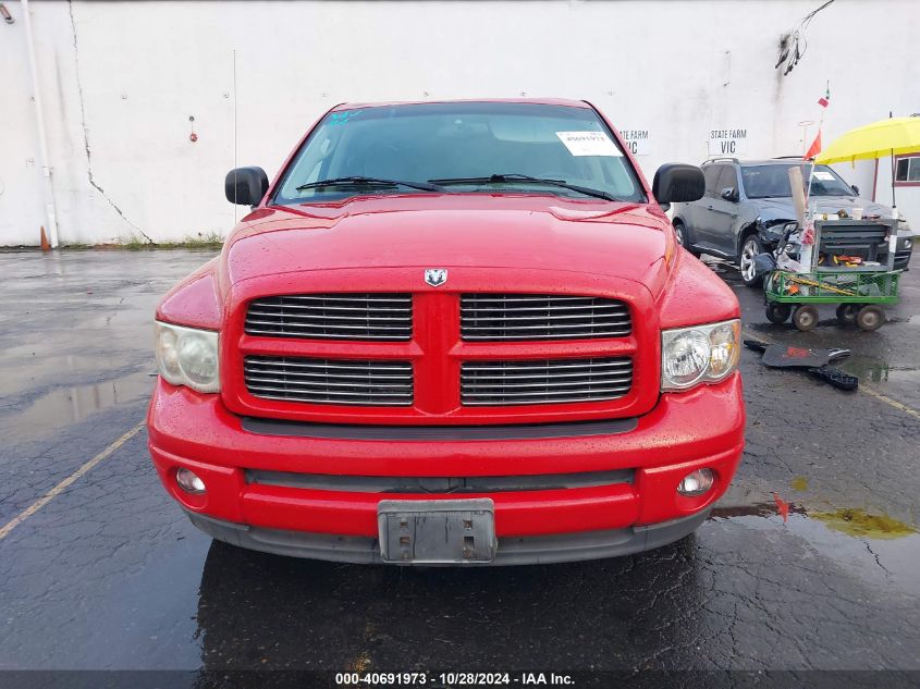 2002 Dodge Ram 1500 St VIN: 3D7HA18N92G155673 Lot: 40691973