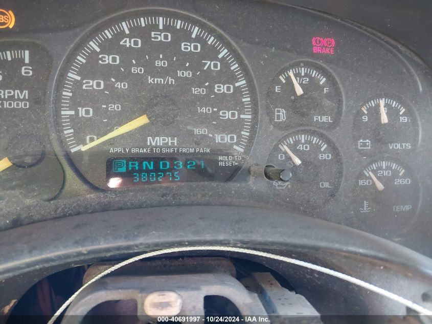 2000 Chevrolet Silverado 1500 Ls VIN: 2GCEC19TXY1239393 Lot: 40691997