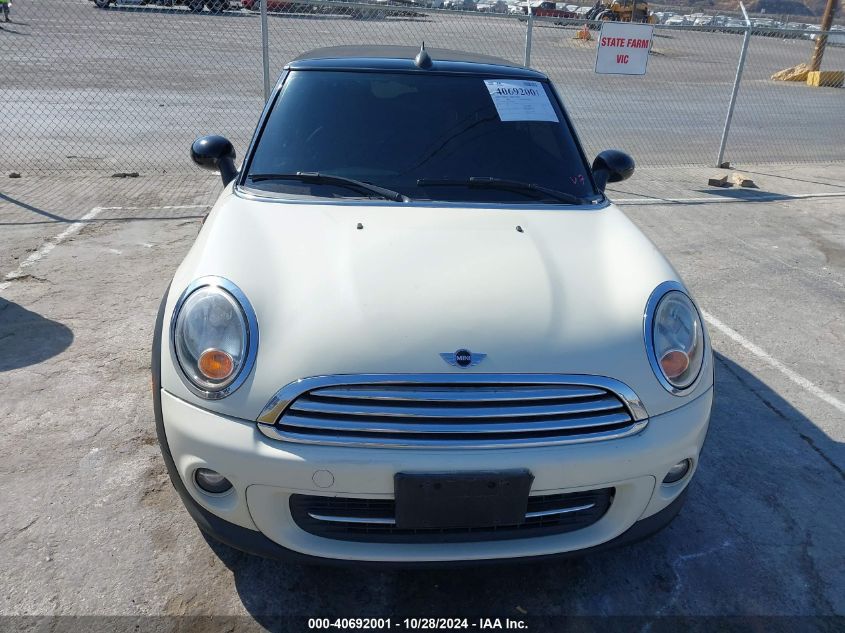 2013 Mini Convertible Cooper VIN: WMWZN3C51DT569085 Lot: 40692001