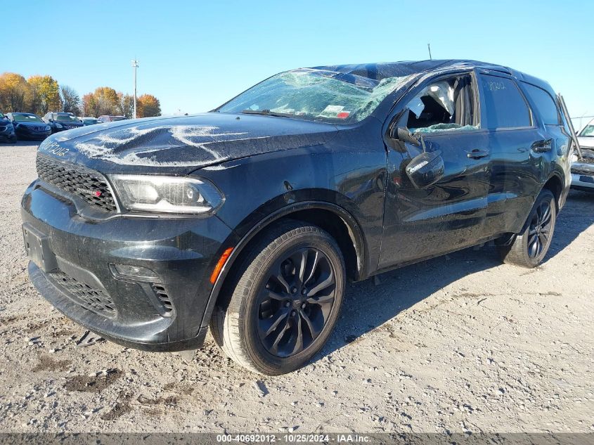 2021 Dodge Durango Gt VIN: 1C4RDJDG8MC689590 Lot: 40692012