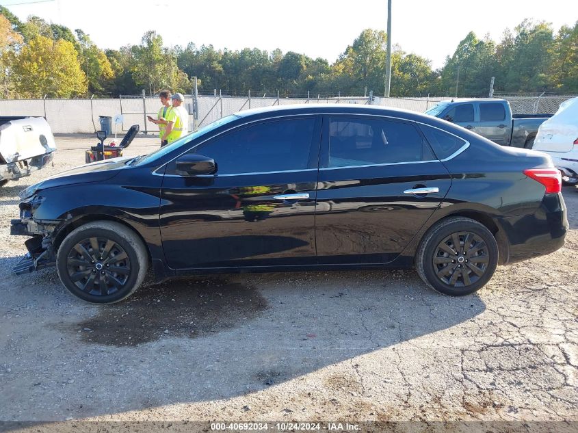 2019 Nissan Sentra S VIN: 3N1AB7AP9KY218291 Lot: 40692034