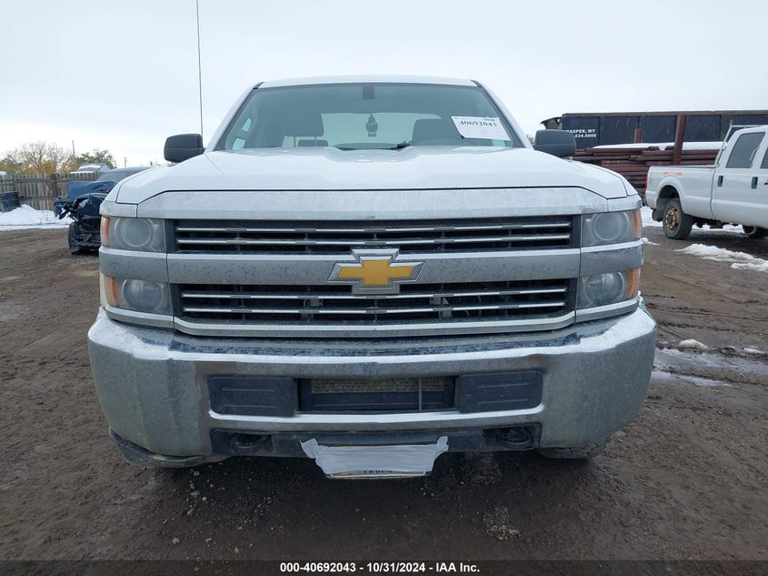 2016 CHEVROLET SILVERADO 2500HD VIN: 1GC2KUEG9GZ146192