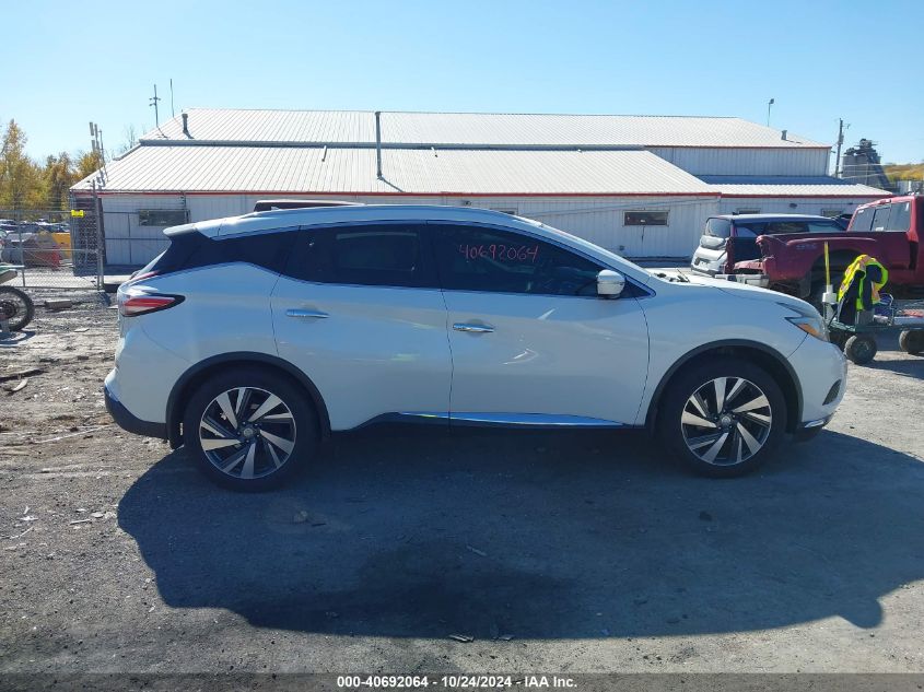 2015 Nissan Murano Platinum VIN: 5N1AZ2MHXFN208755 Lot: 40692064