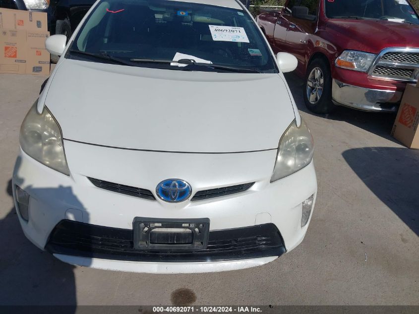 2013 Toyota Prius Three Se VIN: JTDKN3DUXD5592086 Lot: 40692071