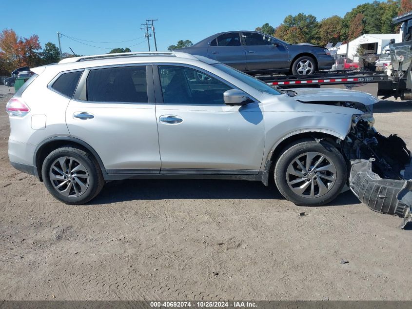 2015 Nissan Rogue Sl VIN: 5N1AT2MT0FC908673 Lot: 40692074