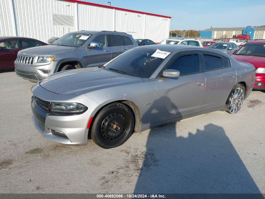 2018 Dodge Charger R/T Rwd VIN: 2C3CDXCT0JH260383 Lot: 40692086