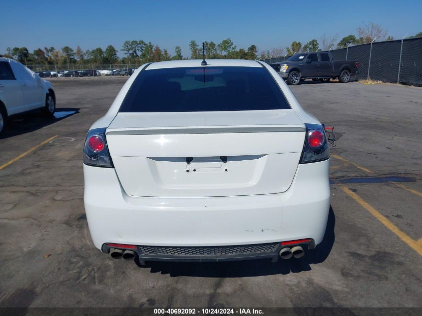 2008 Pontiac G8 Gt VIN: 6G2EC57Y98L126820 Lot: 40692092