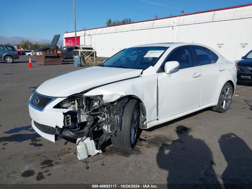 2010 Lexus Is 250 VIN: JTHBF5C21A2095092 Lot: 40692117