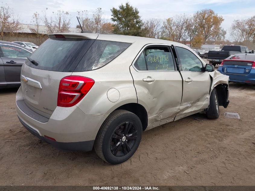 VIN 2GNALBEK9G1163589 2016 CHEVROLET EQUINOX no.4