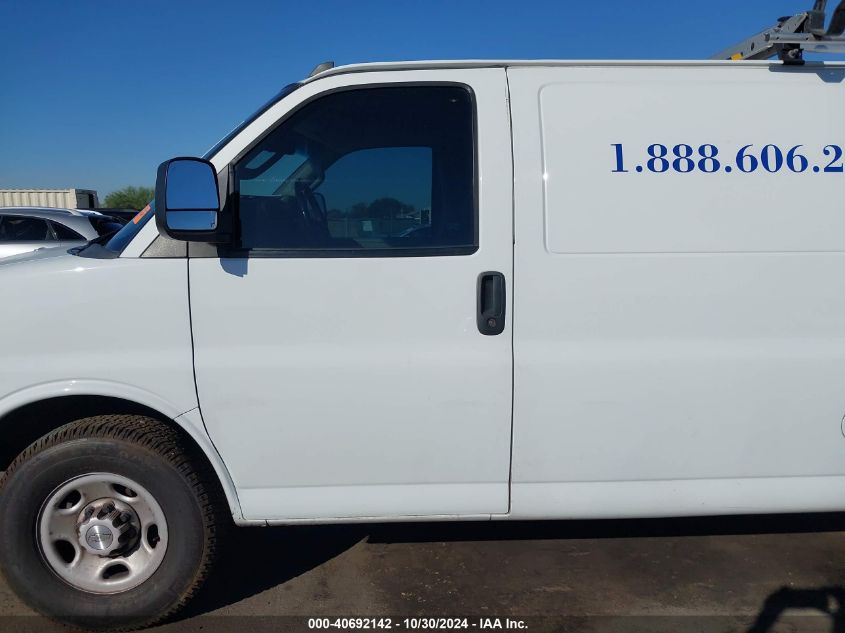 2019 Chevrolet Express 3500 Work Van VIN: 1GCZGHFGXK1337925 Lot: 40692142