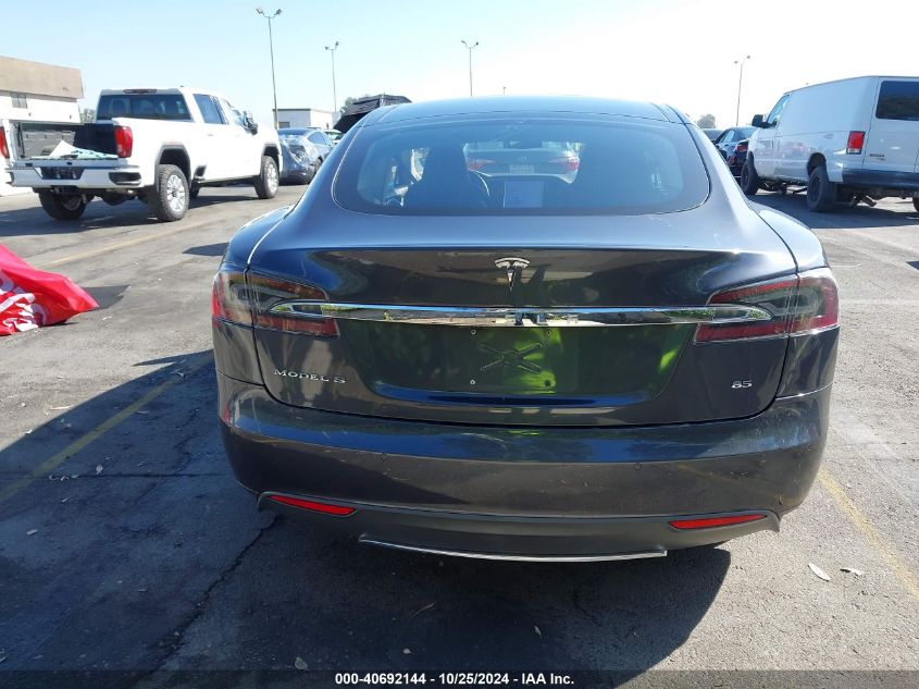 2014 Tesla Model S P85 VIN: 5YJSA1H16EFP63657 Lot: 40692144