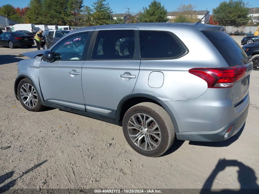 VIN JA4AZ3A36GZ040863 2016 Mitsubishi Outlander, ES no.3