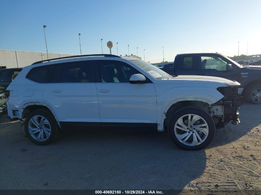 2021 Volkswagen Atlas 3.6L V6 Se W/Technology VIN: 1V2HR2CA6MC597893 Lot: 40692180