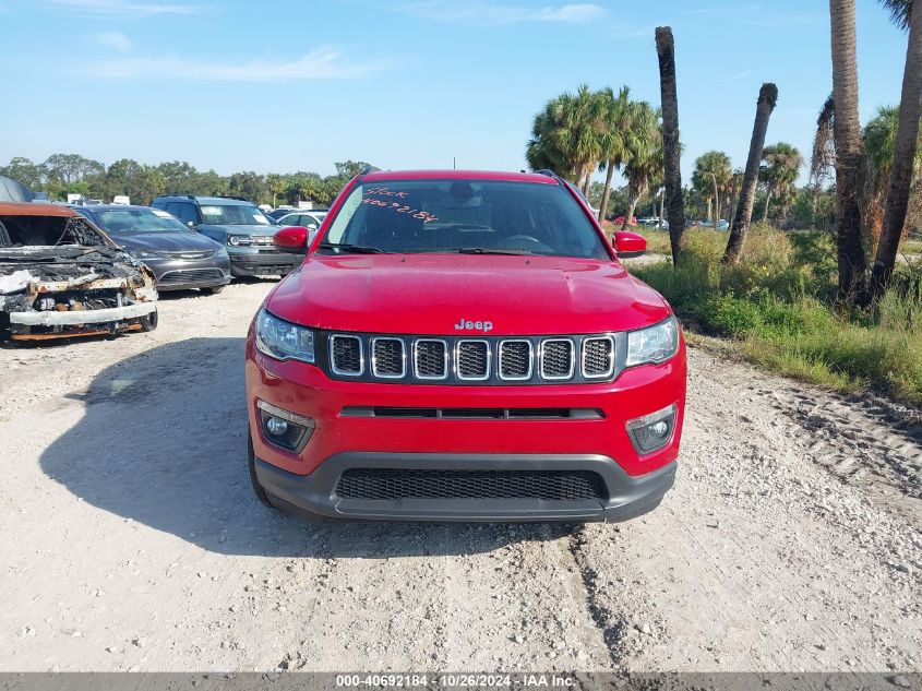 2020 Jeep Compass Latitude Fwd VIN: 3C4NJCBB3LT258653 Lot: 40692184