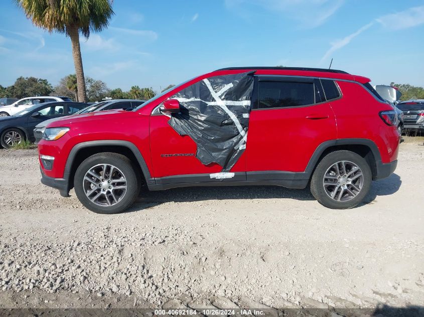 2020 Jeep Compass Latitude Fwd VIN: 3C4NJCBB3LT258653 Lot: 40692184