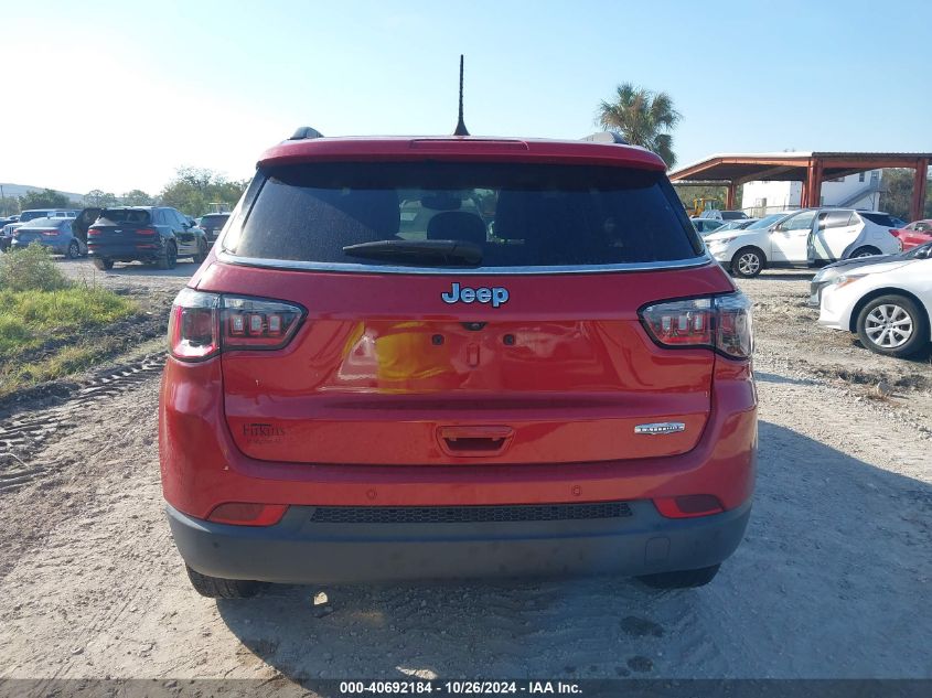 2020 Jeep Compass Latitude Fwd VIN: 3C4NJCBB3LT258653 Lot: 40692184