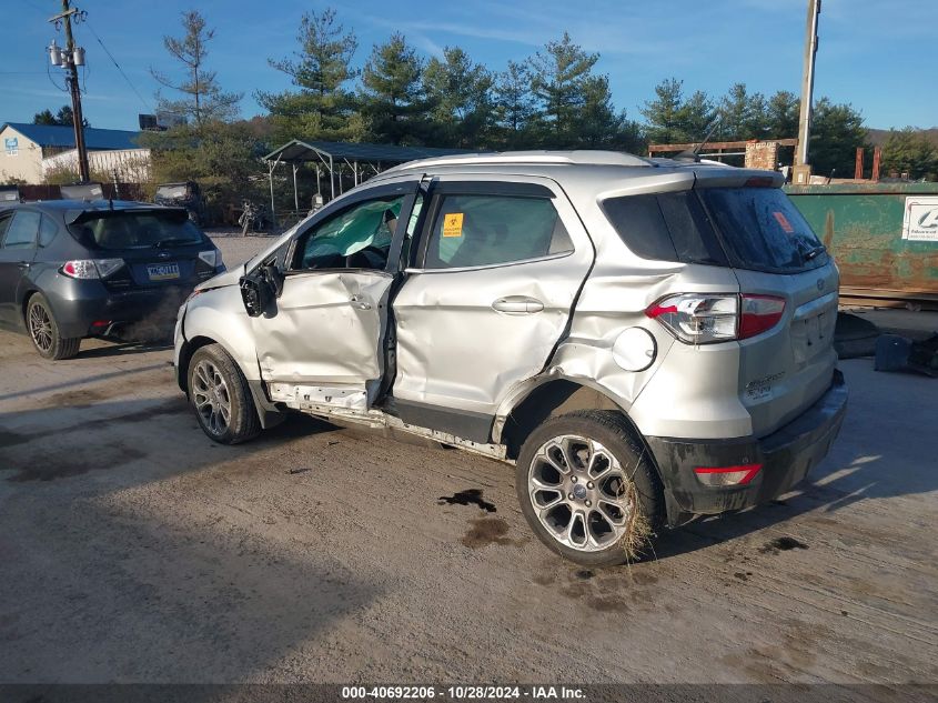 2019 Ford Ecosport Titanium VIN: MAJ6S3KL2KC254538 Lot: 40692206