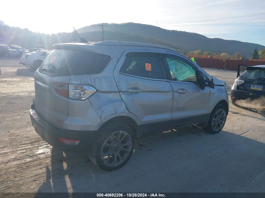 2019 Ford Ecosport Titanium VIN: MAJ6S3KL2KC254538 Lot: 40692206