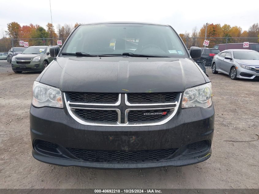 2018 Dodge Grand Caravan Se VIN: 2C4RDGBG7JR190854 Lot: 40692218