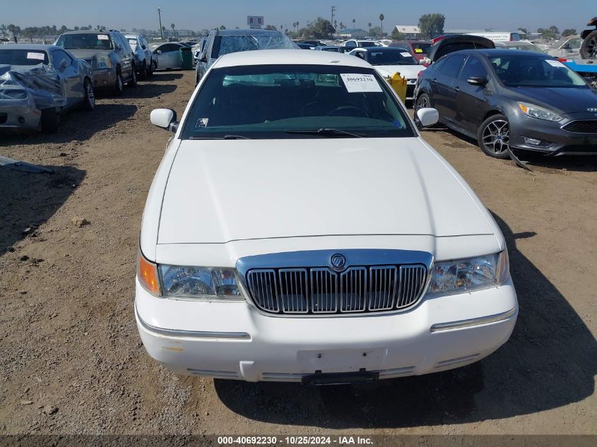 2001 Mercury Grand Marquis Ls VIN: 2MEFM75W31X660586 Lot: 40692230