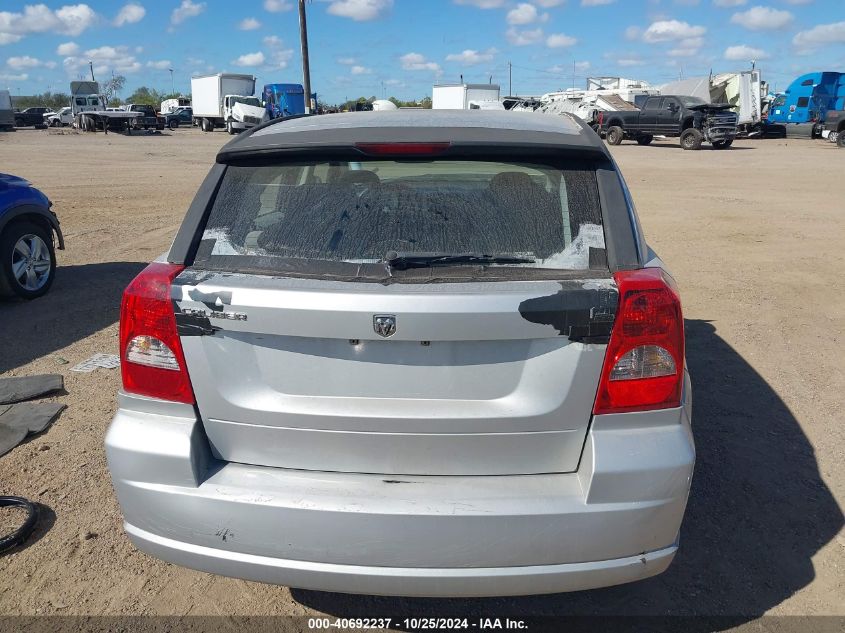 2007 Dodge Caliber VIN: 1B3HB28B67D262012 Lot: 40692237