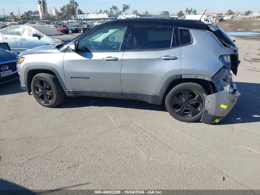 2019 Jeep Compass Altitude Fwd VIN: 3C4NJCBB1KT706760 Lot: 40692269