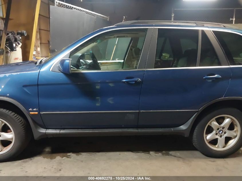 2002 BMW X5 4.4I VIN: 5UXFB33572LH35946 Lot: 40692275