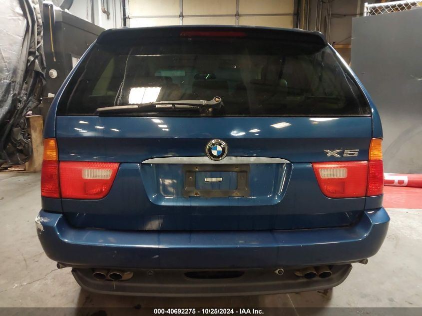 2002 BMW X5 4.4I VIN: 5UXFB33572LH35946 Lot: 40692275