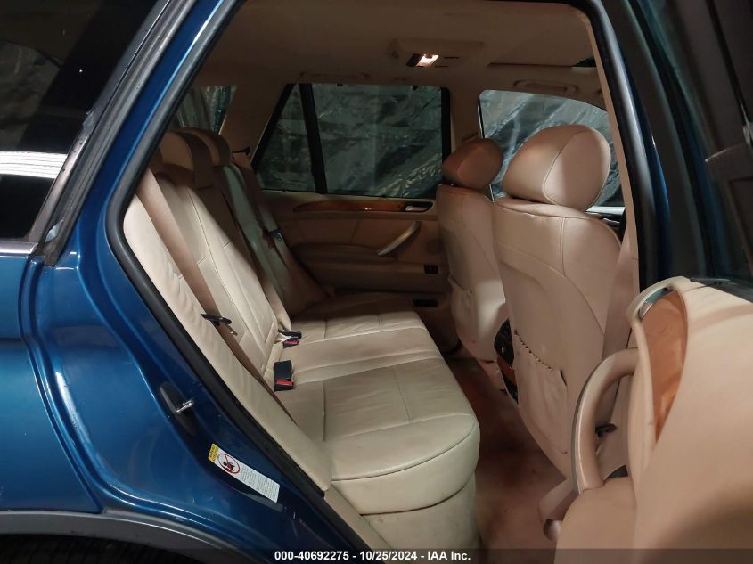 2002 BMW X5 4.4I VIN: 5UXFB33572LH35946 Lot: 40692275