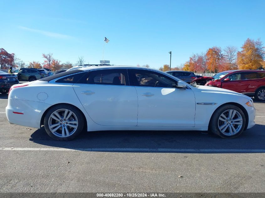 2013 Jaguar Xj Xjl Portfolio VIN: SAJWJ2GD0D8V46365 Lot: 40692280