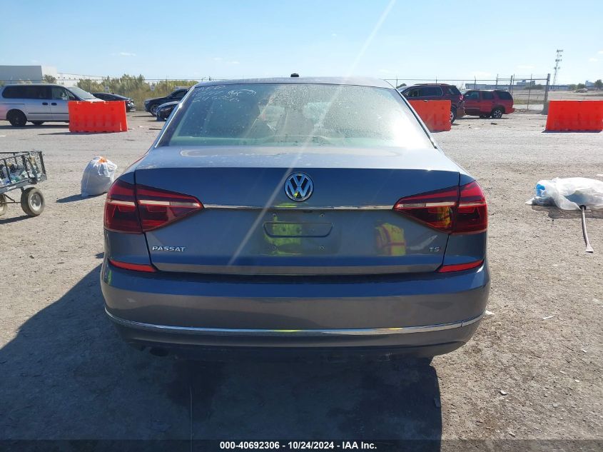 2017 Volkswagen Passat 1.8T S VIN: 1VWAT7A37HC076450 Lot: 40692306